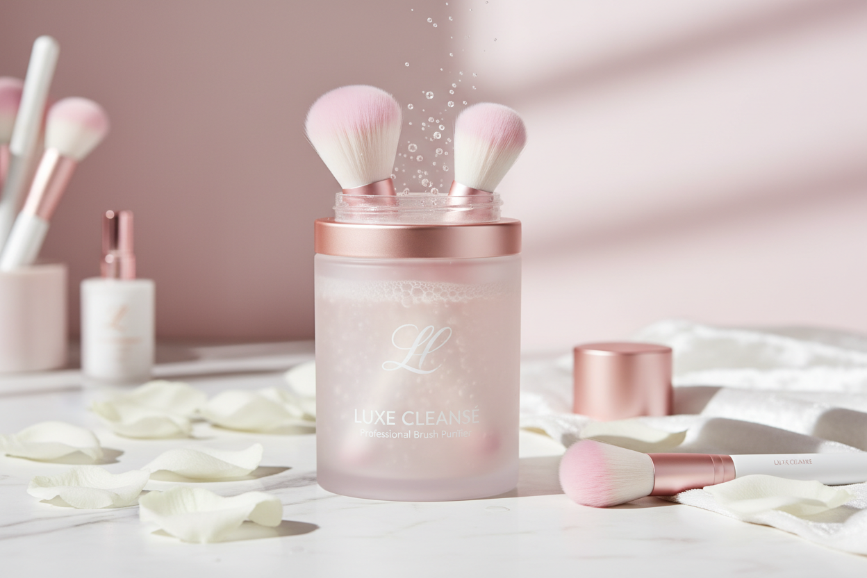 Makeup brush cleaner